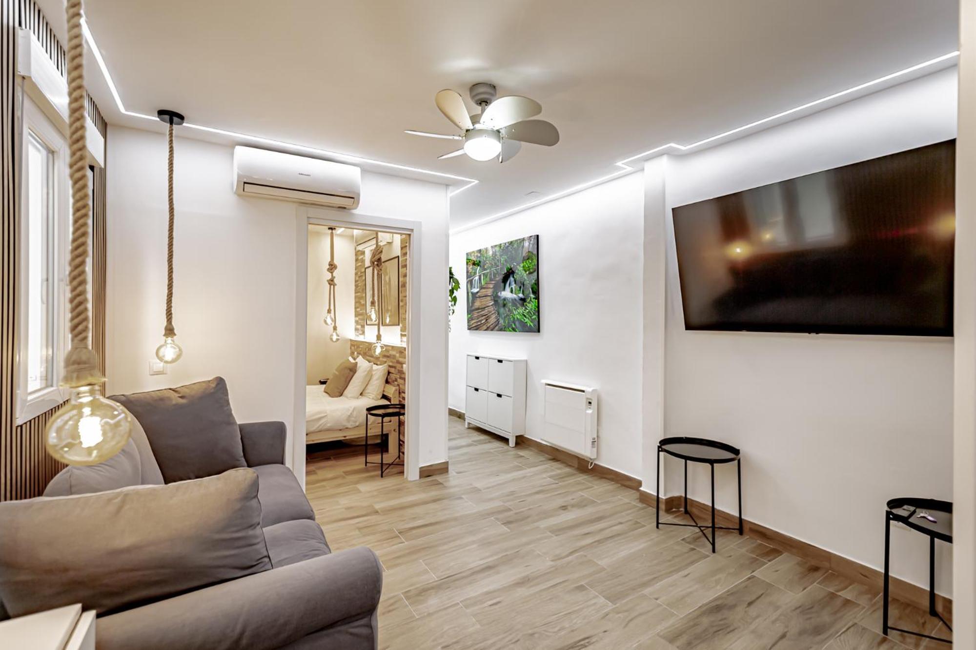 Apartamentos Estrecho Madryt Pokój zdjęcie